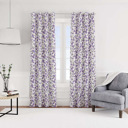 Charming Purple Blossom Drape