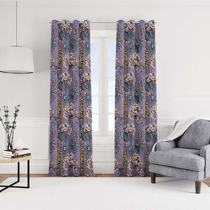 Charming Purple Blossom Drape