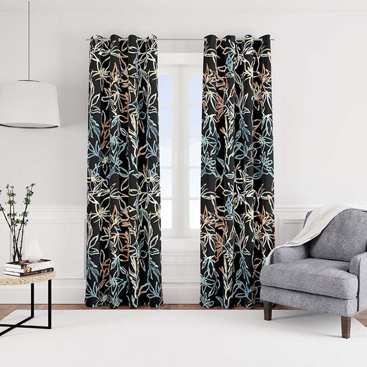 Mystic Dream Faux Linen Curtain