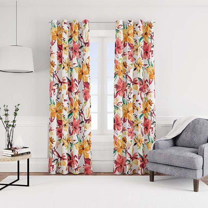 Spring Floral Breeze Drape